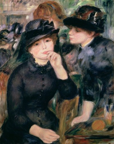 Piger i sort, 1881-82 af Pierre Auguste Renoir